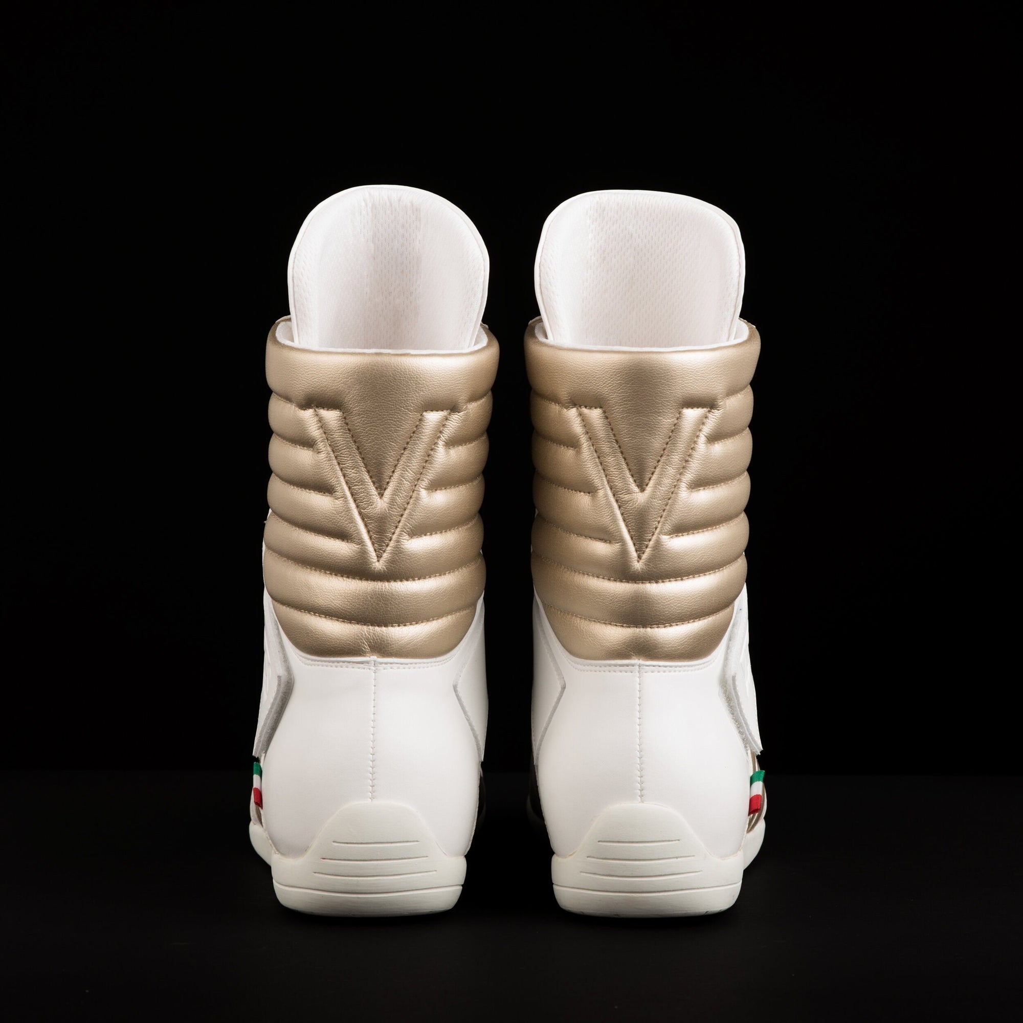 High Top White Boxing Shoes Virtuos Boxing free shipping