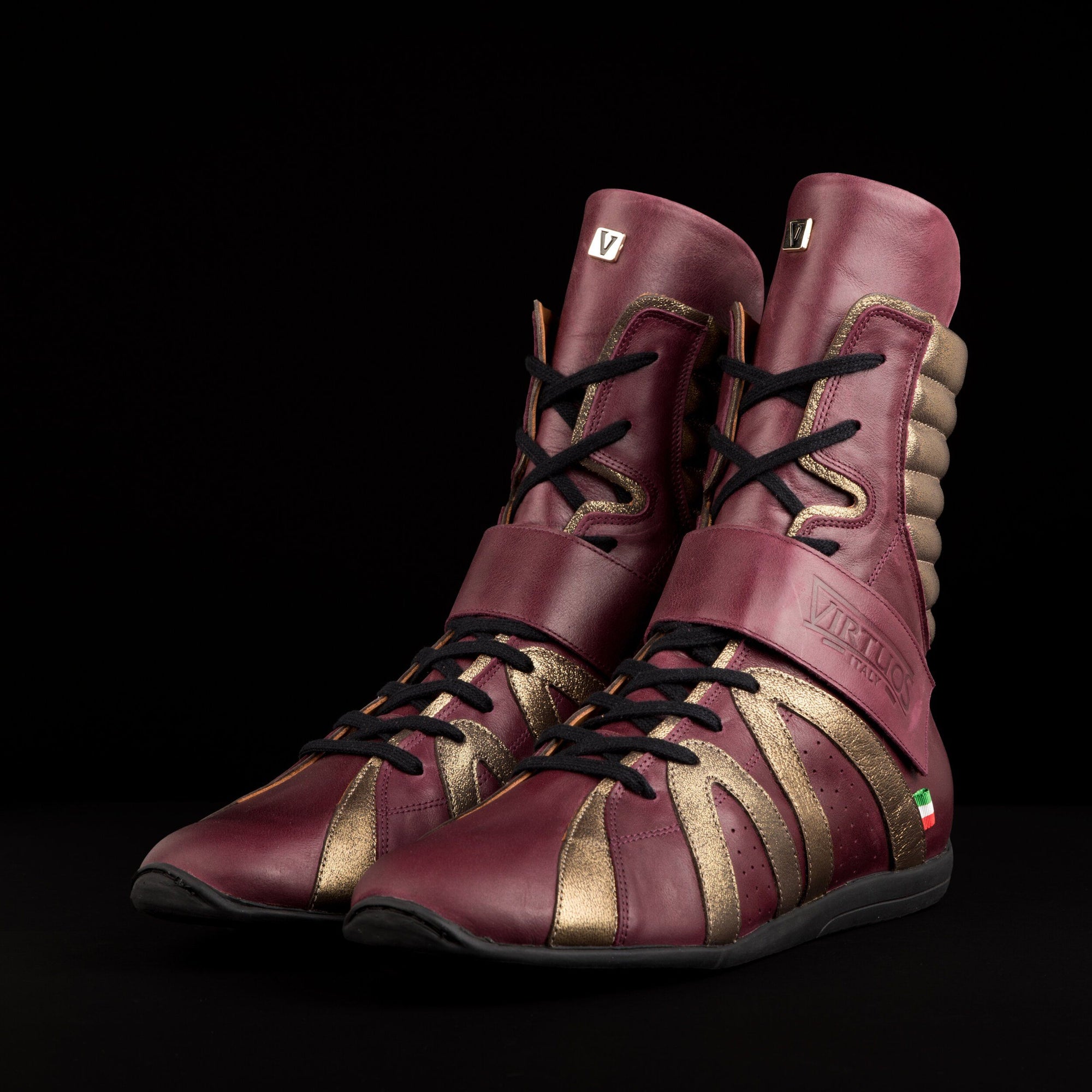 high top boxing shoes italian design