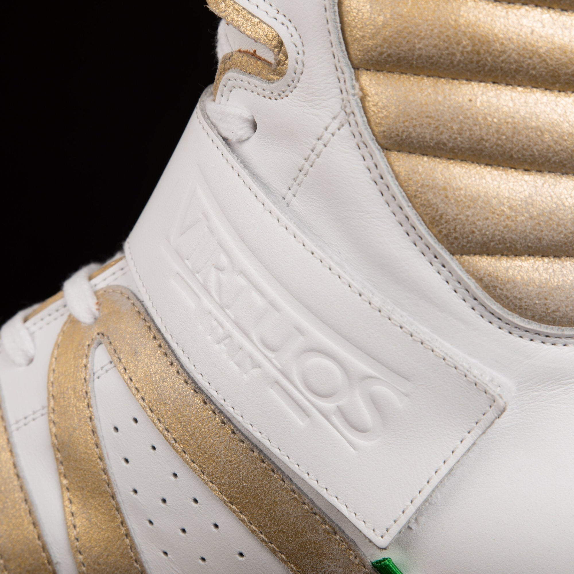 Original White High Top Boxing Shoes Italian Design Free Shipping USA Virtuosboxing