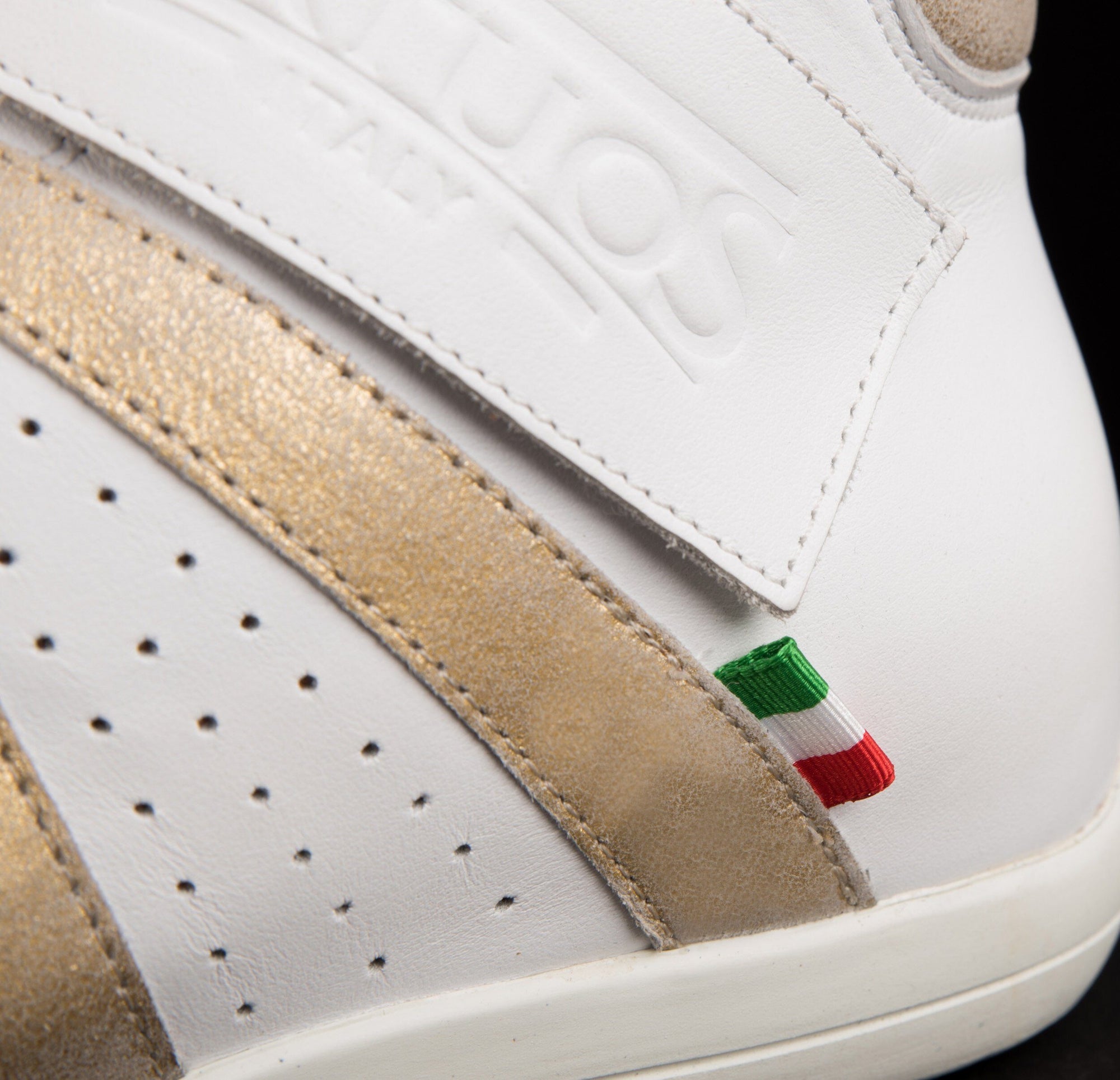 Unisex White High Top Boxing Shoes Italian Design Free Shipping USA Virtuosboxing