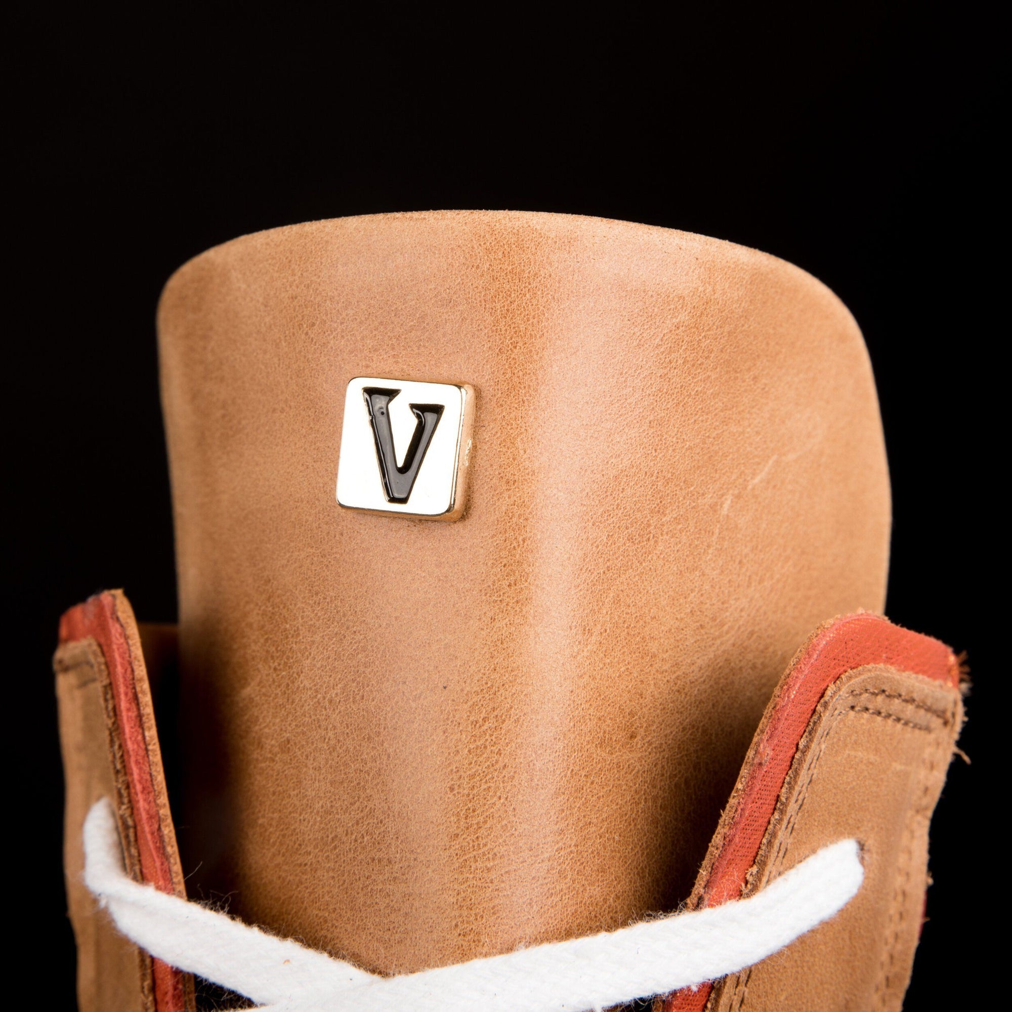 Dallas Clear Brown High Top Leather Boxing shoes Virtuos Boxing Free Shipping USA