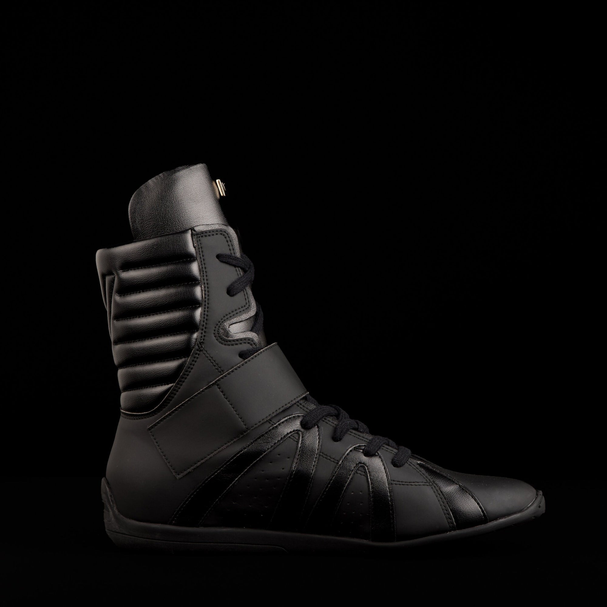 design black high top boxing shoes free shipping virtuosboxing
