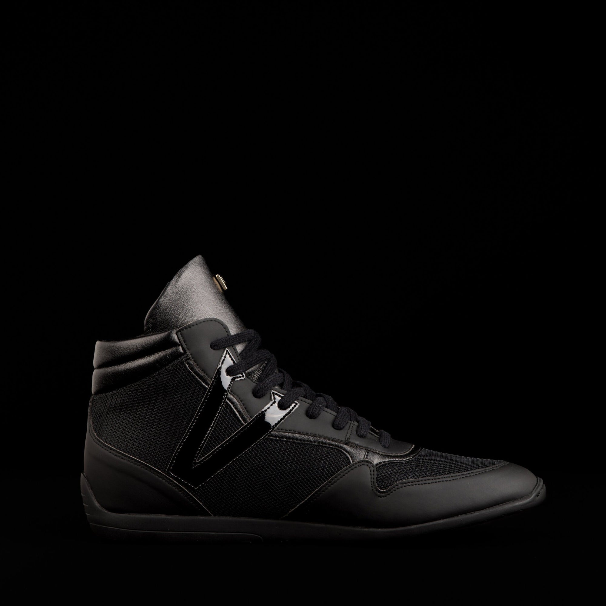 all black unisex low top boxing shoes free shipping usa