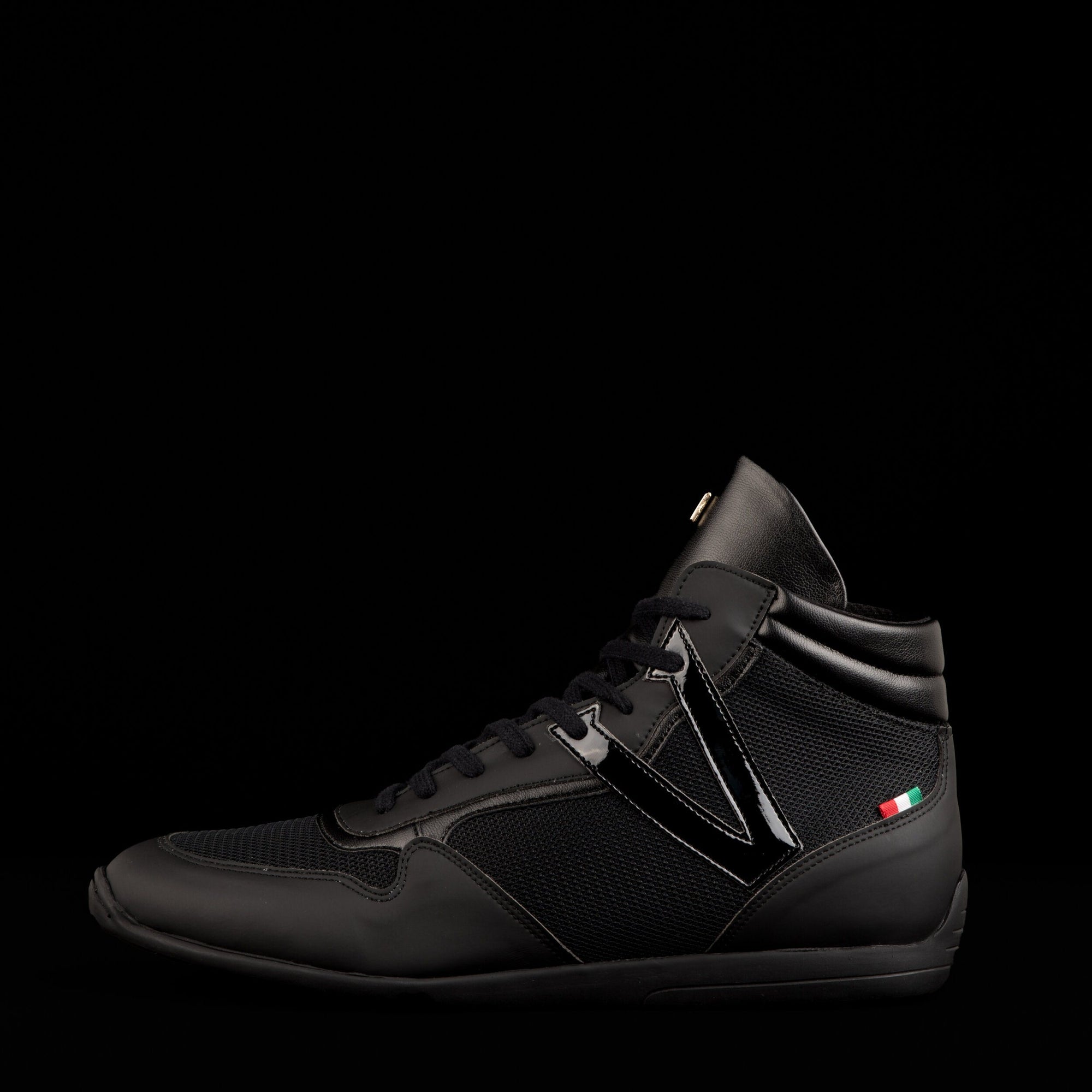 unisex all black low top boxing shoes free shipping usa