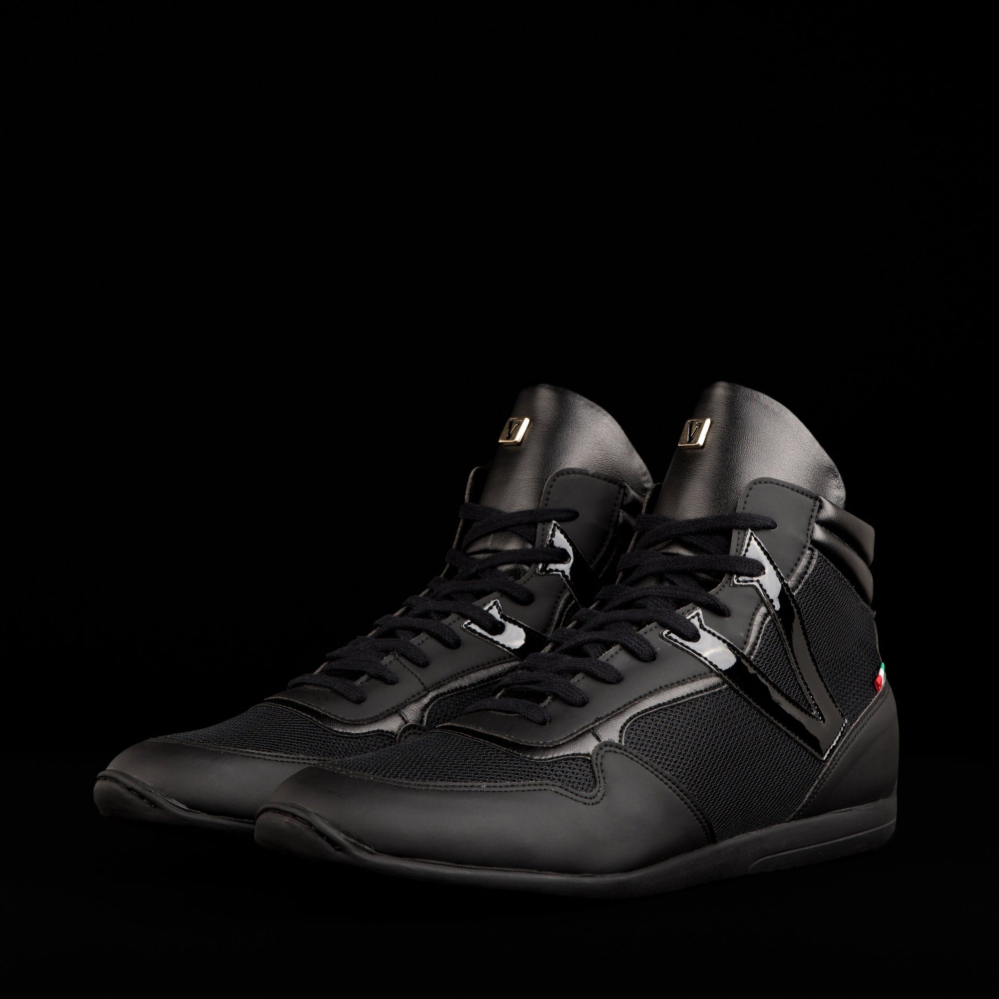 all black low top boxing shoes free shipping usa