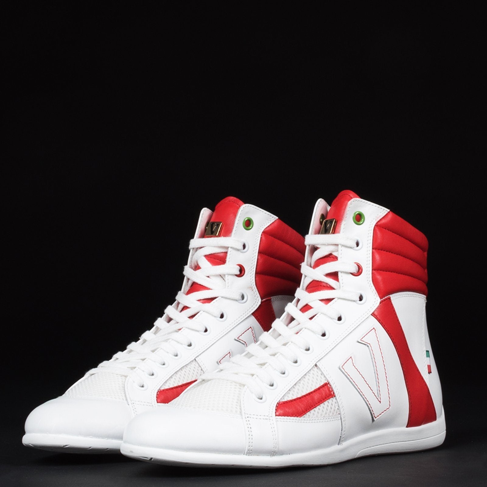 low top design white italian boxing gear free shipping usa