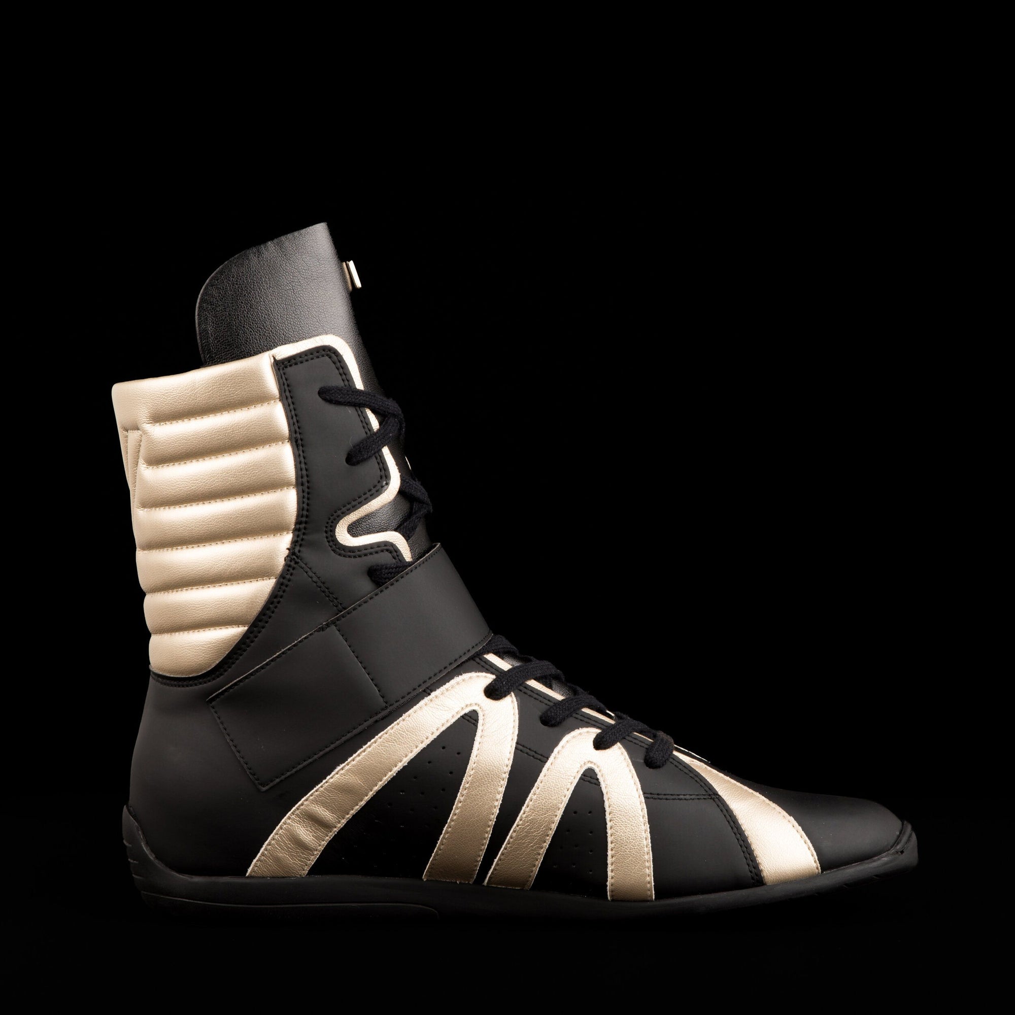 top black high top boxing shoes free shipping virtuosboxing
