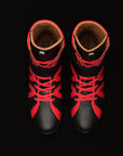 Unisex Black High Top Boxing Shoes Free Shipping USA