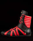 Women Man Black High Top Boxing Shoes Free Shipping USA