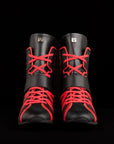 New Black High Top Boxing Shoes Free Shipping USA