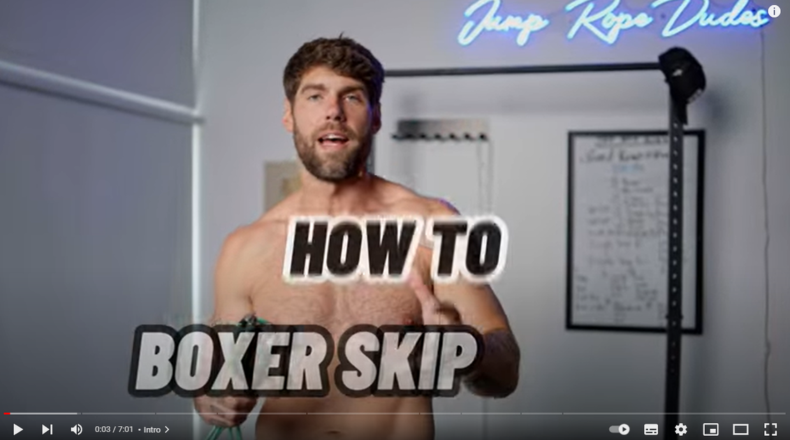 How to Jump Rope Boxer Skip Tutorial I Boxing Leather Gym Bags and Boxing Shoes Virtuosboxing