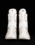free shipping High Top White Boxing Shoes Virtuos Boxing