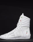 Hot White High Top Boxing Shoes