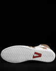 New York White High Top Boxing Shoes Italian Design Free Shipping USA Virtuosboxing