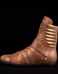 shop brown High Top Boxing Shoes Free Shipping USA